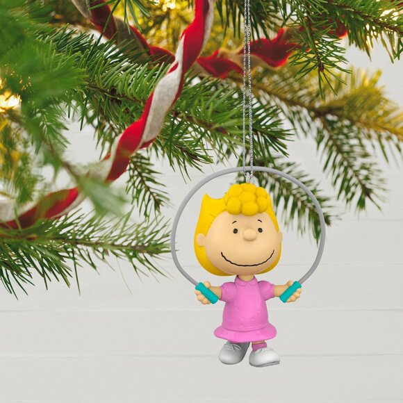 New! Peanuts Jump-Roping Sally Hallmark Keepsake Christmas Ornament 2023 - Picture 5 of 5
